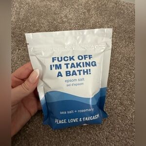 Epsom Salt with Sea Salt and Rosemary